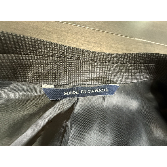 Ralph Lauren Men's Plaid Wool Blazer Suit Jacket Made for Dillard's 40S - Picture 4 of 13